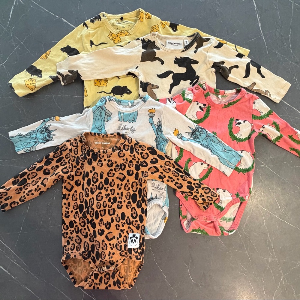 *SOLD* Mini Rodini Bodysuit Haul (Baby)